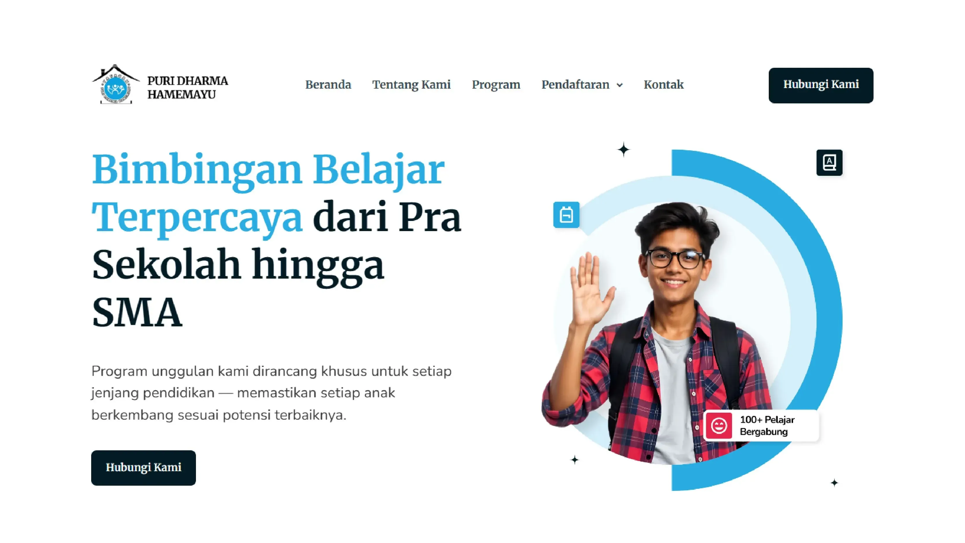 Bimbingan Belajar YPDH - Portofolio Laman Digital